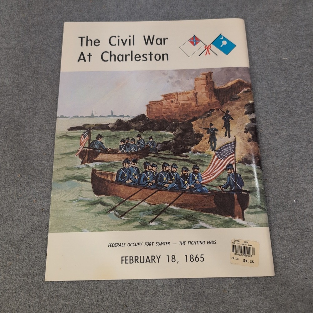 The Civil War At Charleston Post-Courier Booklet Wilcox Ripley 1997 19th‎ Ed - Picture 2 of 3